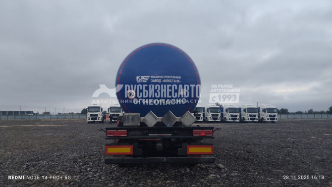 Купить Полуприцеп-цистерна Foxtank 877721 б/у (2023 г.в., темн. неф., 32 м3, 1 отс, 4 оси)(0115)Сбер в компании Русбизнесавто - изображение 3