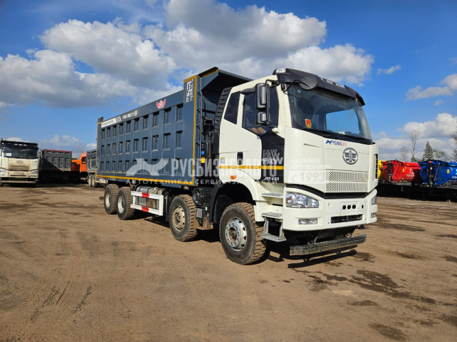 Купить Самосвал FAW J6 8х4 б/у (2022г.в., 46 995км) (7602) в компании Русбизнесавто - изображение 0