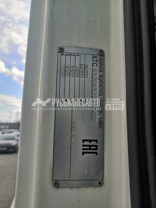Купить КАМАЗ 65206-Т5  cедельный тягач б/у (2018 г., 266 810 км.) в компании Русбизнесавто - изображение 7