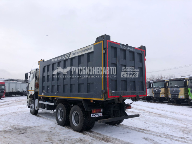 Купить Самосвал FAW J6 (6x4) б/у (2023 г.; 38 005км)(3490)комплект фильтров в подарок в компании Русбизнесавто - изображение 5
