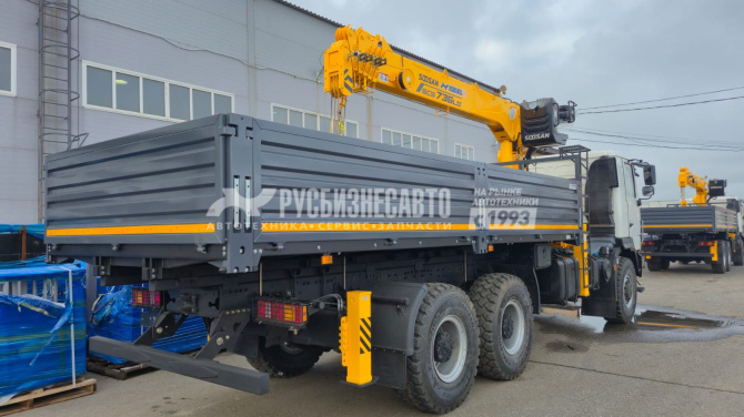 Купить КМУ МАЗ 630226-5575-060 (Евро-5) + SOOSAN SCS736LII верх.упр. + борт сталь 6,2м. в компании Русбизнесавто - изображение 4