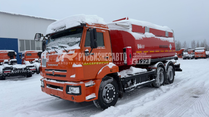 Купить АТЗ-17-КАМАЗ 65115-4081-56 (Автотопливозаправщик, 17 м3, 2 отс., УВТ, РП-40Г, ППО-40/ДД-40) в компании Русбизнесавто - изображение 2