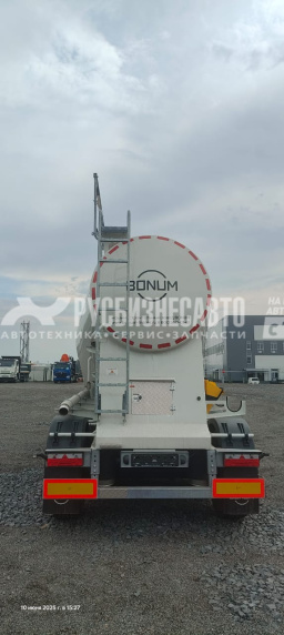 Купить ППЦ материаловоз (цемент, мука, комбикорм) BONUM 928010 (34 м3,комп. эл. 10,2 м3/мин, 3 оси ипм.) в компании Русбизнесавто - изображение 4