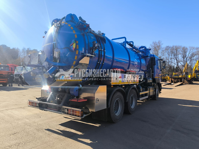 Купить ТКМ-630Д (илосос МАЗ 6312С9-8575-012, 15м3+1,5м3 (ил/вода), насос 2600м3/час, сист.гидроразм, ДОПОГ) в компании Русбизнесавто - изображение 7