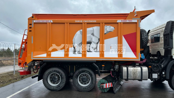 Купить 7881 (Аналог ЭД-405) (КДМ) на базе самосвала FAW (ПС+ПМ+ЩС+ПО) отбор мощности от ДВС в компании Русбизнесавто - изображение 7