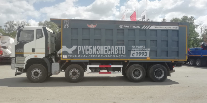 Купить Cамосвал FAW J6 8х4 б/у (2023гв, 32 038 км) (7316) в компании Русбизнесавто - изображение 3