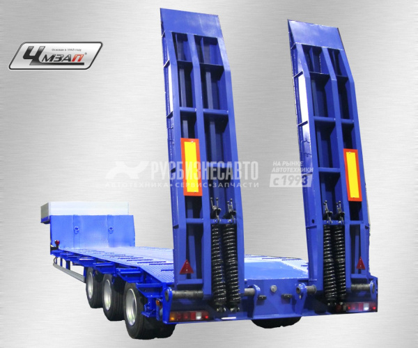 Купить ЧМЗАП 99064-052-МТ2-PW П/п тяжеловоз трал, мех.трапы, г/п 38т., ССУ1250-1350 в компании Русбизнесавто - изображение 1