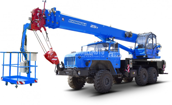 Купить Подъемник на автокране ПКС-55713-3К-3 на шасси УРАЛ-4320 в компании Русбизнесавто - изображение 1
