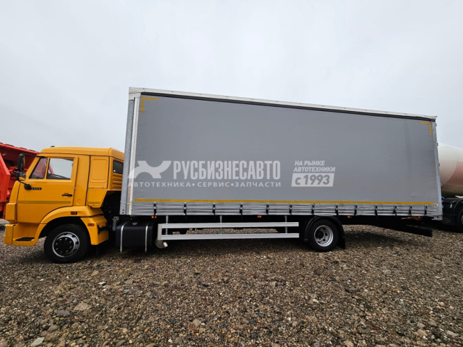 Купить КАМАЗ 4388-010-69 Бортовой автомобиль с каркасом и сдвижными шторами 8500*2550*2850 ммна базе 4308 в компании Русбизнесавто - изображение 8