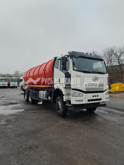 Купить МВ-19-FAW-3250 (6х6, шасси 4800) (вакуумная машина, 19 м3, насос КО-510, СПЕКТР) в компании Русбизнесавто - изображение 2