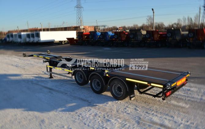 Купить ТОНАР К3-U (99882) п/п контейнеровоз;1x20`2x20`, 1x30`, 1x40`, 1x40 HiCube в компании Русбизнесавто - изображение 1