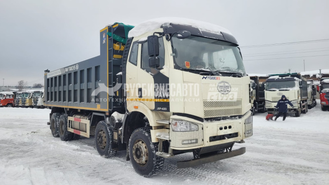 Купить Самосвал FAW J6 (8х4) б/у (2022 г., 10 925 км) (8618) в компании Русбизнесавто - изображение 1