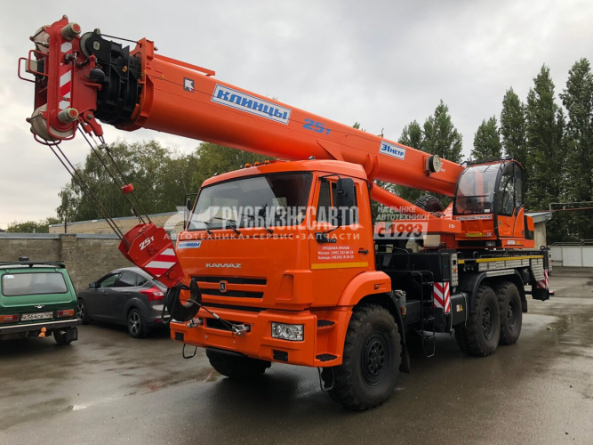 Купить КС 55713-5К-4 автокран 25т. серия ЛАЙТ (КАМАЗ-43118) ОВОИД в компании Русбизнесавто - изображение 1