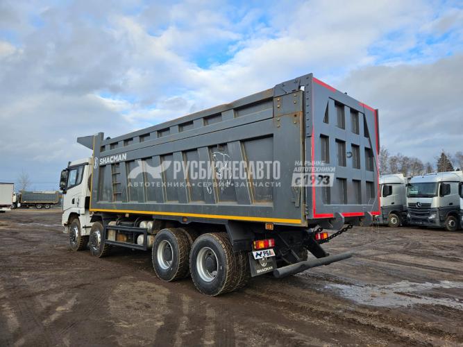 Купить Самосвал SHACMAN SX331863366 8х4 550 л.с б/у (2023 г., 46 141 км.)(3130) скальный козырек нов. резин в компании Русбизнесавто - изображение 5