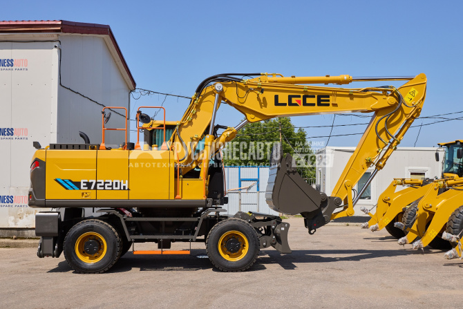 Купить Экскаватор колесный LGCE E7220H (Квик-каплер гидр, Двухпоточная гидролиния (X3)) в компании Русбизнесавто - изображение 4