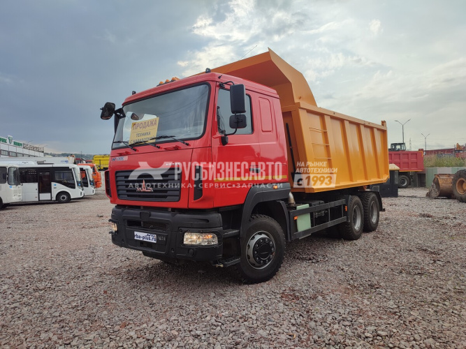 Купить Самосвал 6х4 МАЗ-650128-8520-005 20 тн. 20 м3 б/у (2022 г , 10396 км) в компании Русбизнесавто - изображение 0