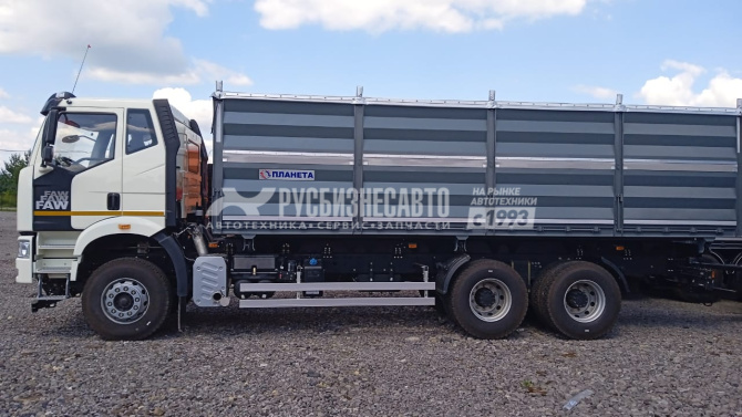 Купить FAW CA3250 ПЛАНЕТА 5529FW1 самосвал зерновоз 3-х сторонний 30 м.куб.6х4 в компании Русбизнесавто - изображение 4