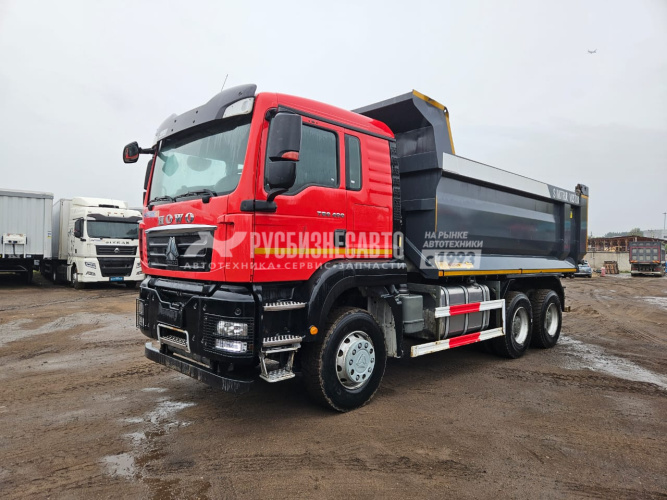 Купить Самосвал HOWO T5G (6x4) б/у (2022 г. 60 200 км) (4050) новая резина вед оси в компании Русбизнесавто - изображение 0