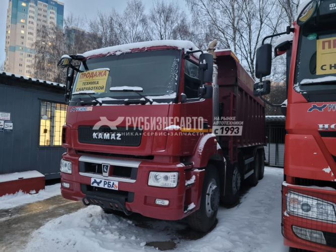 Купить Самосвал Камаз 65801-Т5 б/у (2019 г.; 150015 км) в компании Русбизнесавто - изображение 0