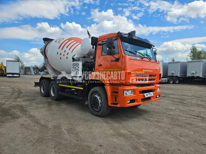 Купить Автобетоносмеситель 5814Z9 на шасси КАМАЗ 6520 6х4 б/у (2023 г., 14 143 км., 589 м.ч.)(2071) в компании Русбизнесавто - изображение 0