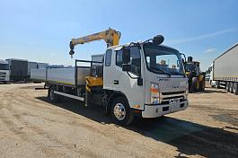 КМУ JAC N90 (4х2) с XCMG SQS 68-4 б/у (2023г. 34 678 км; 148 м/ч)(0063)