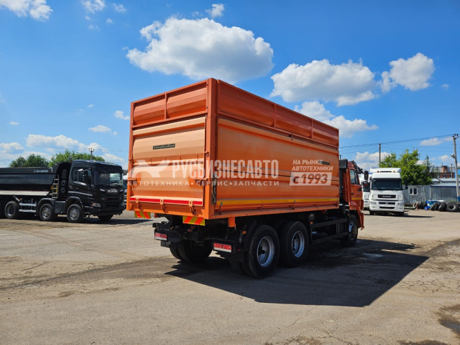Купить КАМАЗ 68901Е самосвал 3-х сторонний СпецАвтоКам на шасси 65115-23052-50 б/у (2021 г.в. 5 777км.) в компании Русбизнесавто - изображение 6