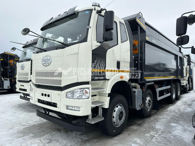 Купить FAW Самосвал 3310 (8х4) c U-образным кузовом Амкар (Автомастер) с надставными бортами 33м3 в компании Русбизнесавто - изображение 1