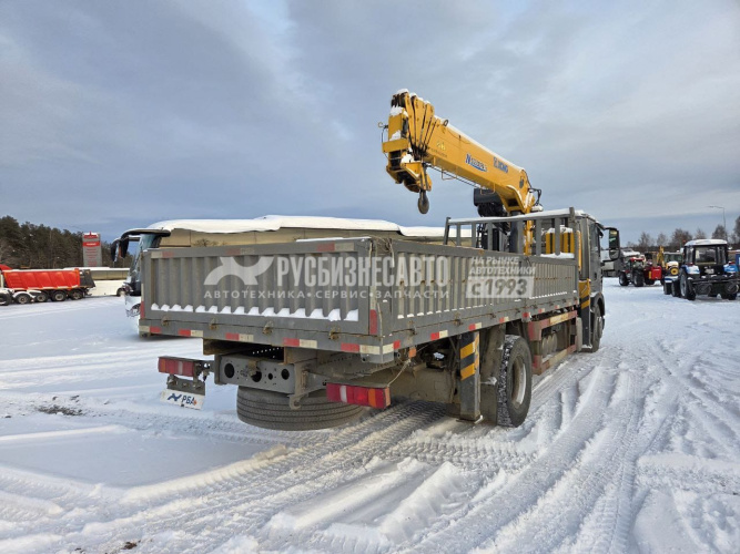 Купить Бортовой HOWO T5G 4х2 с КМУ XCMG SQS200RU-6 б/у (2023 г.в., 35 598 км.) (0394) в компании Русбизнесавто - изображение 5