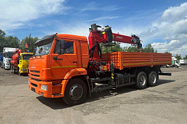 КМУ КАМАЗ 65115-3094-48 (Евро-5) + ИНМАН ИТ-200 + серт.люлька + борт сталь 6,6м.