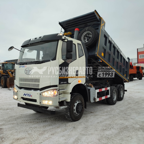 Купить Самосвал FAW J6 (6x6) б/у (2022 г.в., 5267 км) (7529) в компании Русбизнесавто - изображение 0