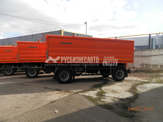 Купить СпецАвтоКам 85311А прицеп 2-х осный самосвальный 5200мм. без полога  в компании Русбизнесавто - изображение 1