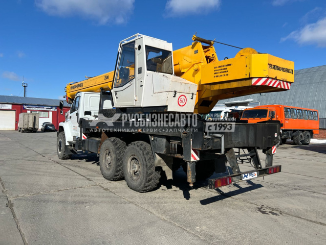 Купить Автокран Ивановец КС-45717K-2 на шасси УРАЛ 6х6 б/у (2022г.;22 007км;872 м/ч)(0106) в компании Русбизнесавто - изображение 6