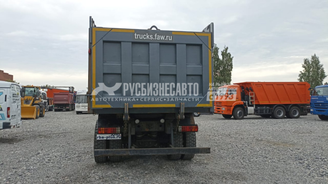 Купить Самосвал FAW J6 (8x4) б/у (2022 г., 21 048 км) в компании Русбизнесавто - изображение 4