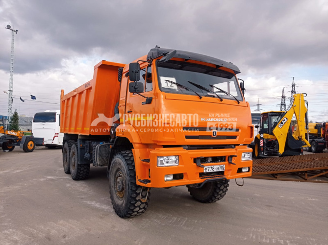 Купить КАМАЗ 65222-53 самосвал б/у (2021 г., 42 650 км.) (6112) в компании Русбизнесавто - изображение 8