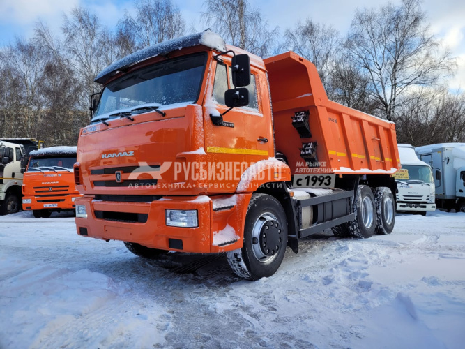 Купить КАМАЗ 65115-50 самосвал б/у (2019 г., 24656км) в компании Русбизнесавто - изображение 7