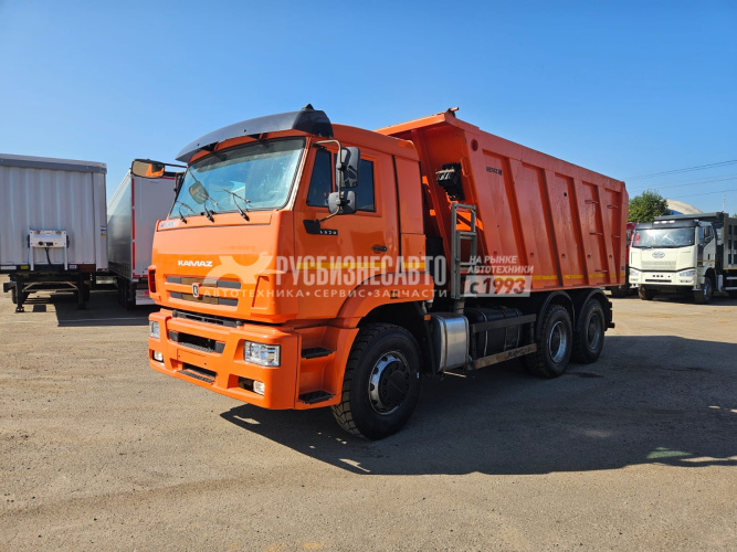 Купить КАМАЗ 6520-53 самосвал б/у (2022 г., 26 205 км.)(7068) - новая резина в компании Русбизнесавто - изображение 7