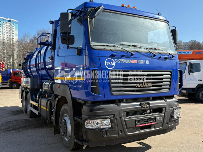 Купить ТКМ-630 (илосос МАЗ 6312С9-8575-012, 15м3+1,5м3 (ил/вода), насос 2600 м3/час, сист.гидроразмыва) в компании Русбизнесавто - изображение 5
