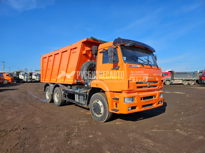 Купить КАМАЗ 6520-53 самосвал б/у (2021 г., 103 791 км.)(1984) в компании Русбизнесавто - изображение 2
