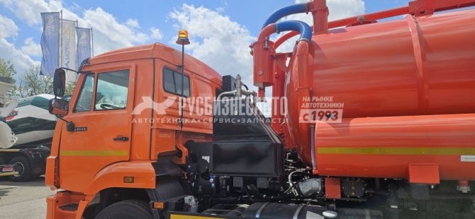 Купить Машина илососная КО-530-01 шасси КАМАЗ-65115 (ил 10м3, вода 1300л.)						 в компании Русбизнесавто - изображение 10