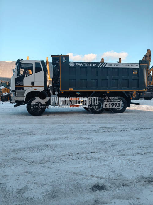 Купить Самосвал FAW J6 (6x6) б/у (2022 г.в., 10 814 км) (9849) в компании Русбизнесавто - изображение 7