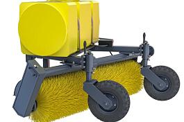 МК-8 щетка коммунальная с баком 500 литров для воды (на базе МК-7)