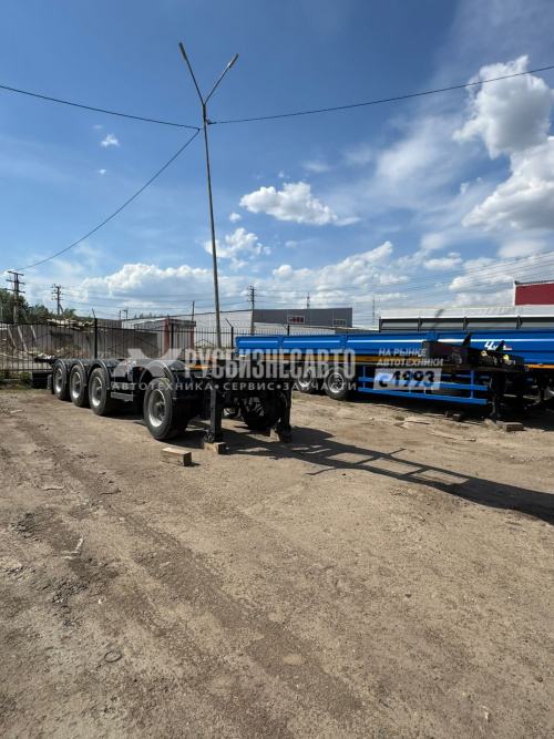 Купить ЧМЗАП 99903-053-К40 п/п-контейнеровоз с вынесенной осью, ССУ1100мм, 1 x 40'Tunnel или 1x40'HC Tunnel в компании Русбизнесавто - изображение 29