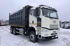 Самосвал FAW J6 (6x4) б/у (2023 г.; 38 005км)(3490)комплект фильтров в подарок