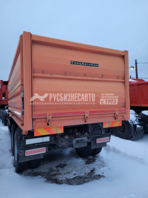 Купить КАМАЗ 68901Е самосвал 3-х сторонний на шасси 65115 б/у (2021 г., 5370км.) в компании Русбизнесавто - изображение 5