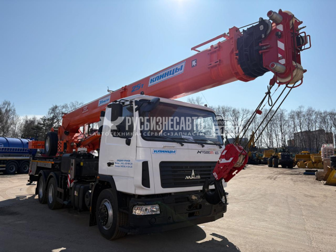 Купить КС 55713-6К-4 автокран 25т. (МАЗ-6312С3-587-011) ОВОИД в компании Русбизнесавто - изображение 5