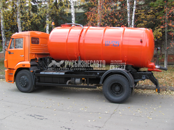 Купить КО-529-13 на шасси КАМАЗ 43253 вакуумная машина 8 м3																												 в компании Русбизнесавто - изображение 1