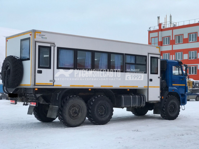 Купить Камаз 43118 Вахтовый автобус "АвтоСпецВан" 7721Т2-20 б/у (2019г., 72 000 км) в компании Русбизнесавто - изображение 5