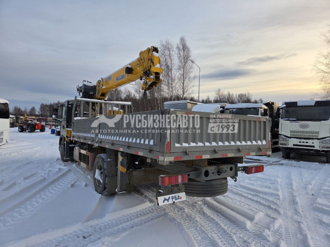 Купить Бортовой HOWO T5G 4х2 с КМУ XCMG SQS200RU-6 б/у (2023 г.в., 35 598 км.) (0394) в компании Русбизнесавто - изображение 7