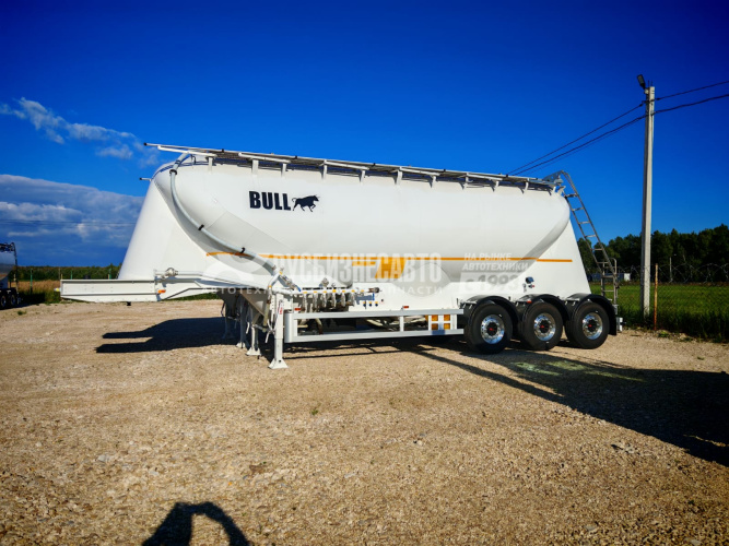 Купить ППЦ материаловоз (мука, комбикорм)  BULL (40 м3, 3 отс., алюминимй, 3 оси SAF, WABCO, без компр.) в компании Русбизнесавто - изображение 7