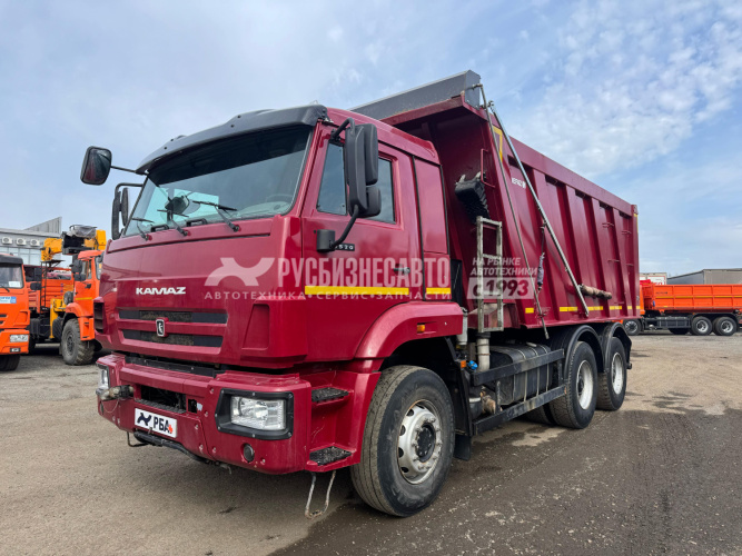 Купить КАМАЗ 6520-B5 самосвал б/у ДВС Cummins (2023 г.в. 28 418 км.)(7289) в компании Русбизнесавто - изображение 2